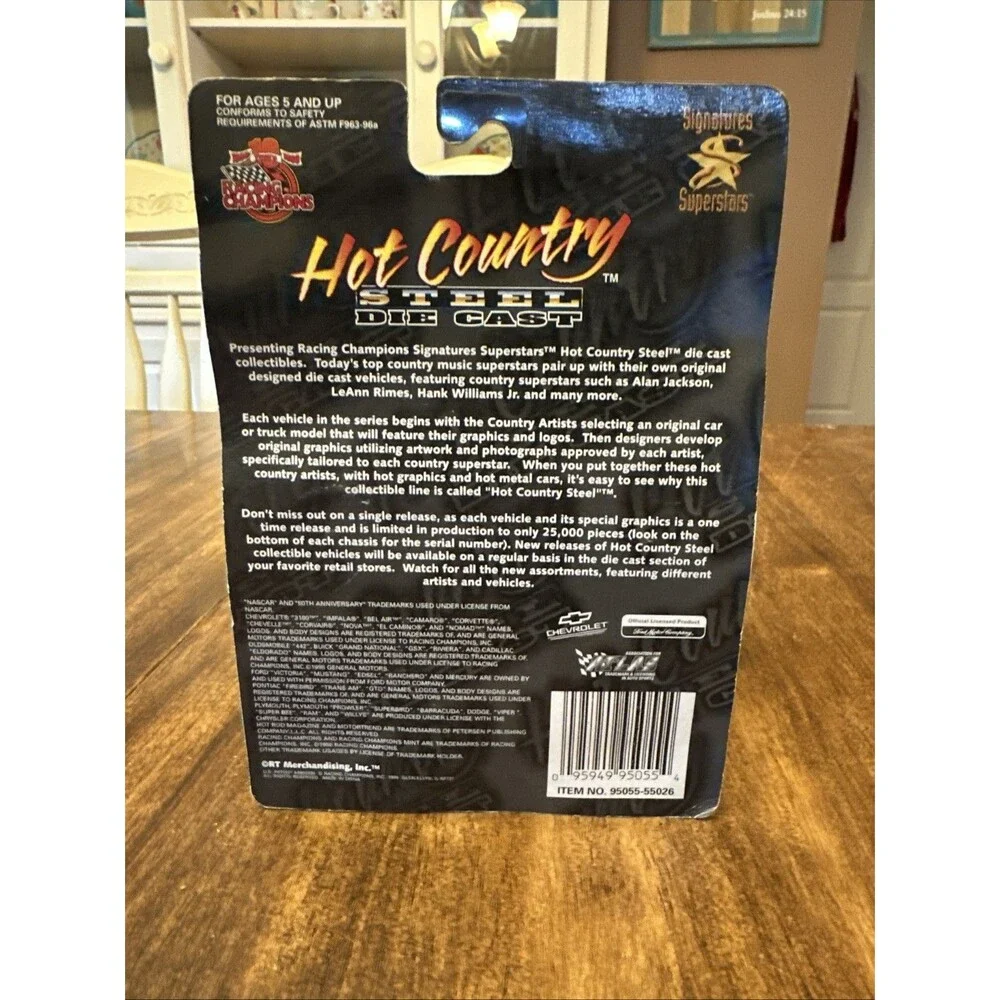 Racing Champions Hot Country Steel Randy Travis - 1949 Custom Mercury